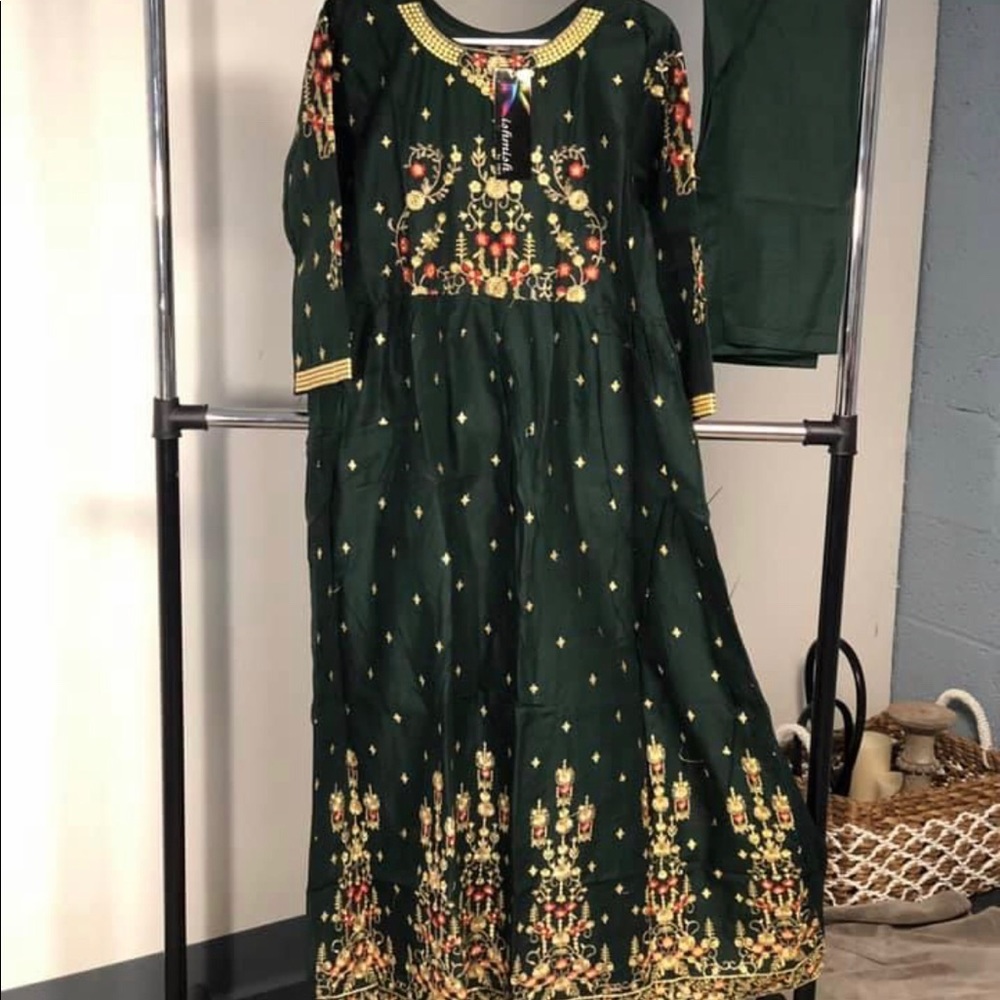 Indian Pakistani afghani maxi dress